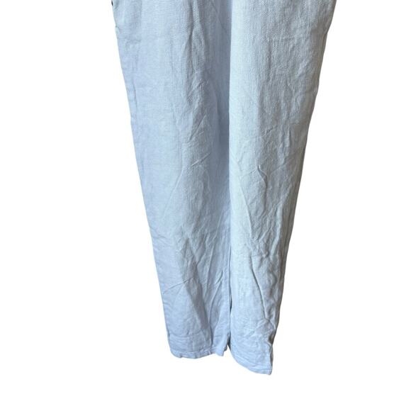 Matteo Los Angeles Vintage Linen Light Blue Girls Jumpsuit Size XXL Juniors - Picture 6 of 10